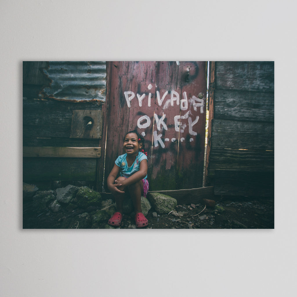 Acrylic Print: Where Laughter Blooms